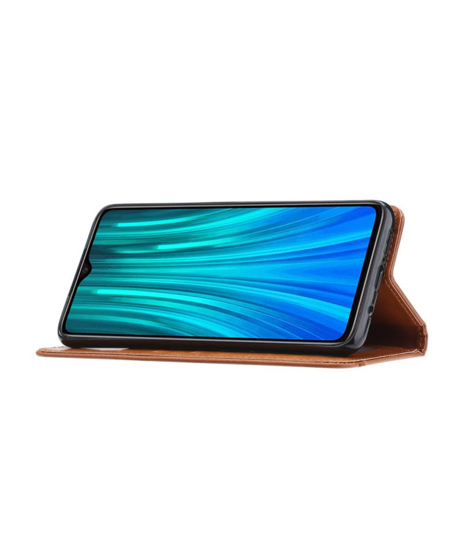 Housse Xiaomi Redmi Note 8 Pro effet cuir stand case