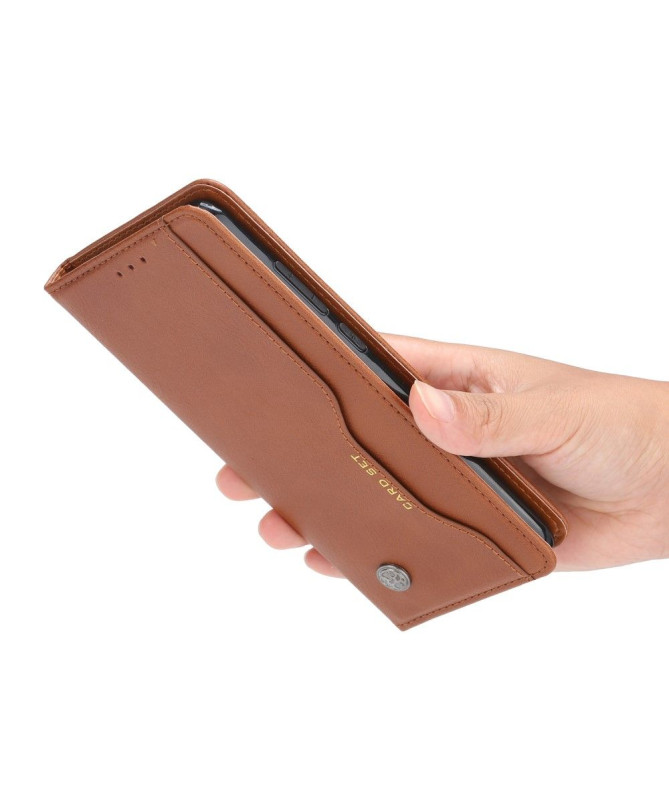 Housse Xiaomi Redmi Note 8 Pro effet cuir stand case