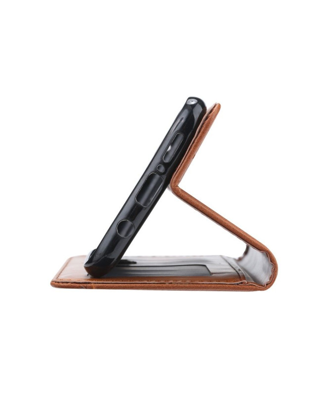 Housse Xiaomi Redmi Note 8 Pro effet cuir stand case