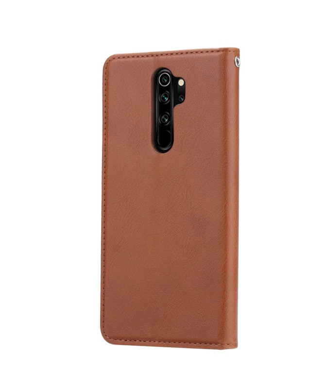 Housse Xiaomi Redmi Note 8 Pro effet cuir stand case