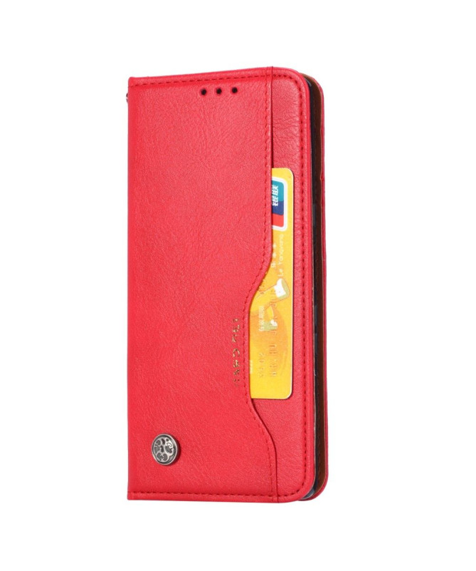 Housse Xiaomi Redmi Note 8 Pro effet cuir stand case