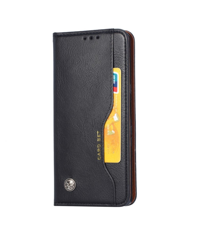 Housse Xiaomi Redmi Note 8 Pro effet cuir stand case