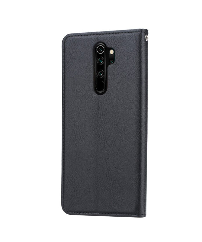 Housse Xiaomi Redmi Note 8 Pro effet cuir stand case