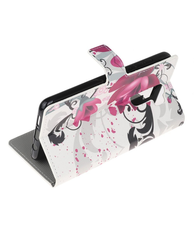 Housse Xiaomi Redmi Note 8 Pro Fleurs de lotus