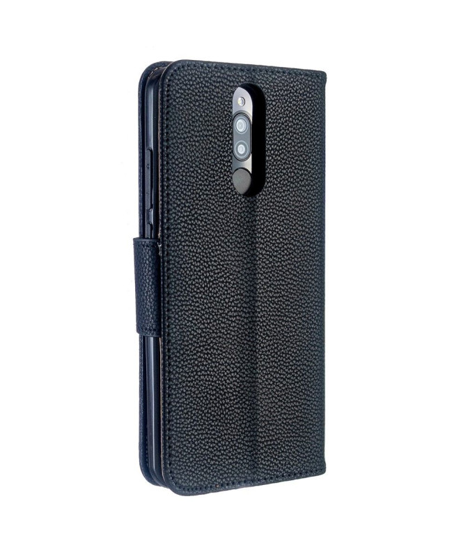 Étui Xiaomi Redmi 8 folio effet cuir grainé