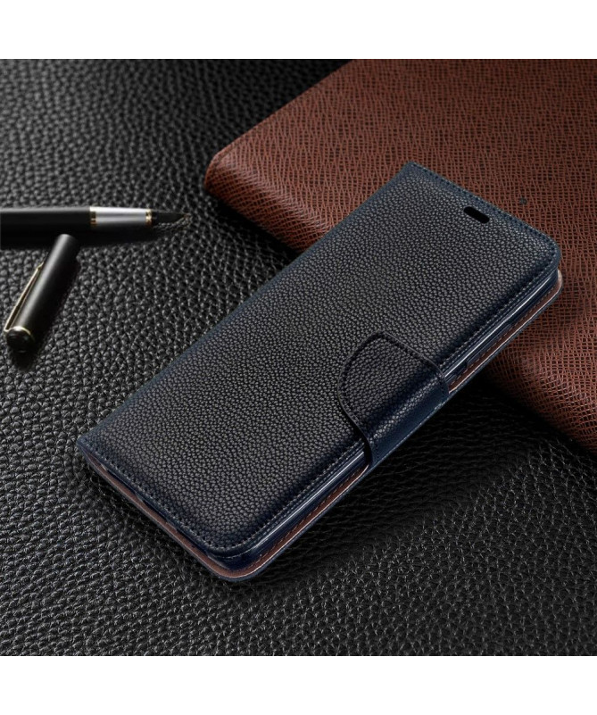 Étui Xiaomi Redmi 8 folio effet cuir grainé