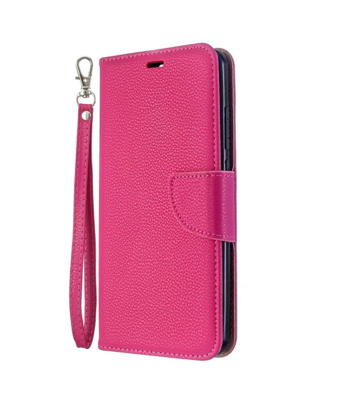 Étui Xiaomi Redmi 8 folio effet cuir grainé