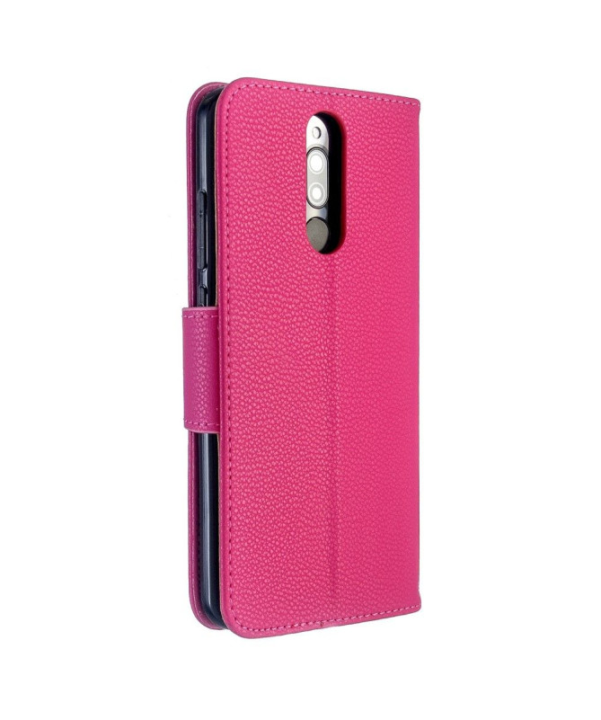 Étui Xiaomi Redmi 8 folio effet cuir grainé