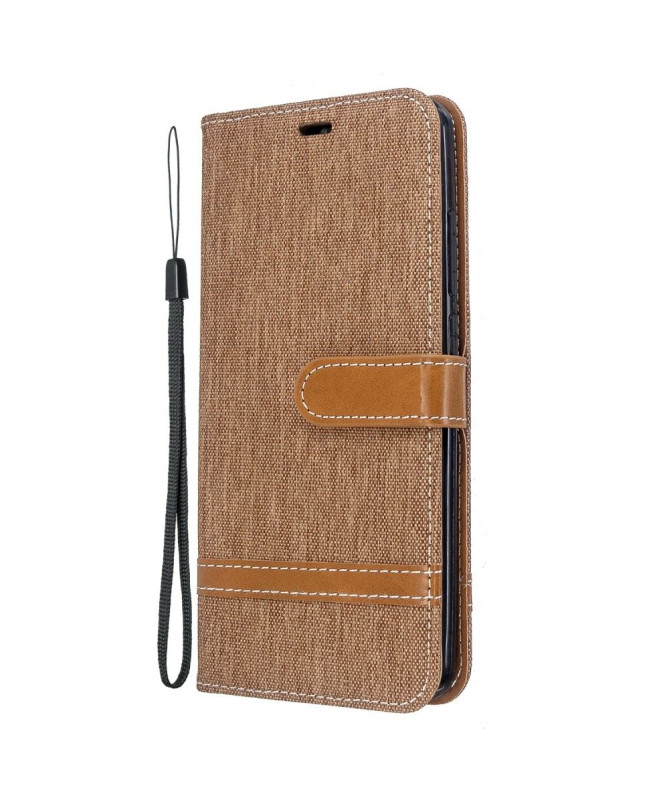 Housse Xiaomi Redmi 8 revêtement tissu porte cartes