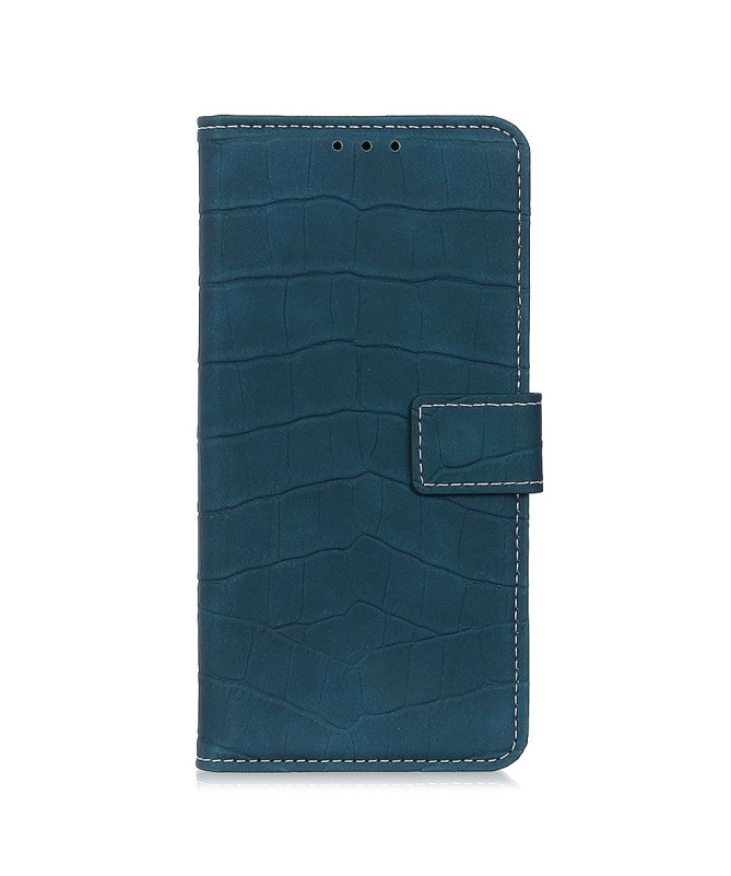 Housse Xiaomi Redmi Note 8T effet croco coutures