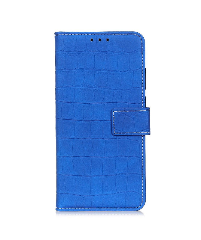 Housse Xiaomi Redmi Note 8T effet croco coutures