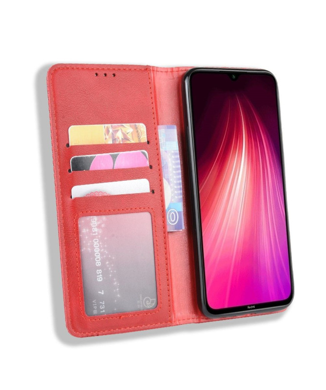 Housse Xiaomi Redmi Note 8T Le Cirénius style cuir