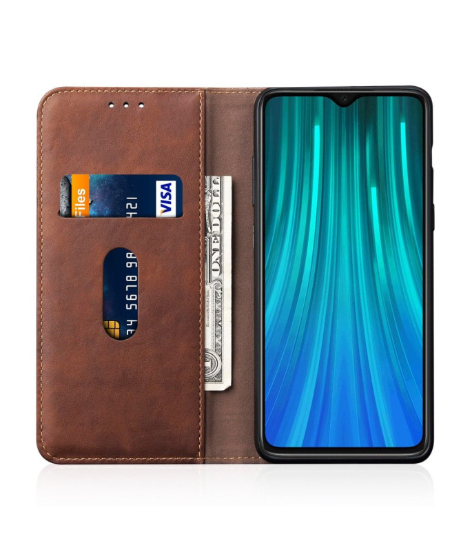 Housse Xiaomi Redmi Note 8T Célestre simili cuir porte carte