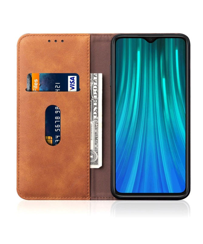 Housse Xiaomi Redmi Note 8T Célestre simili cuir porte carte