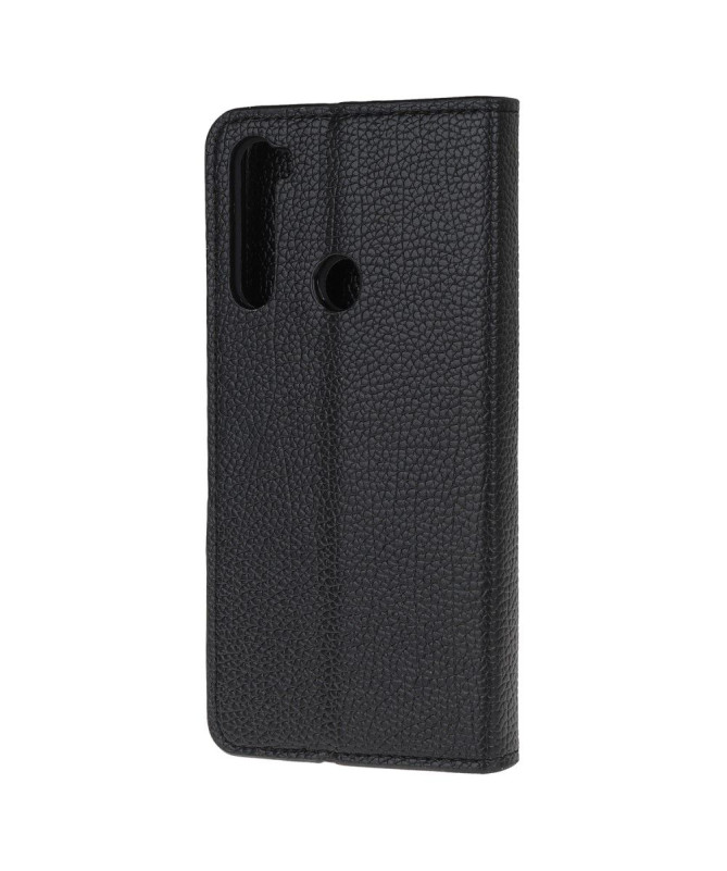 Housse Xiaomi Redmi Note 8 style cuir effet peau de litchi