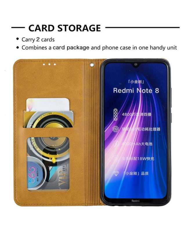 Housse Xiaomi Redmi Note 8 / 2021 Célinia porte cartes