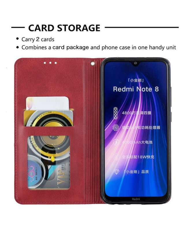 Housse Xiaomi Redmi Note 8 / 2021 Célinia porte cartes