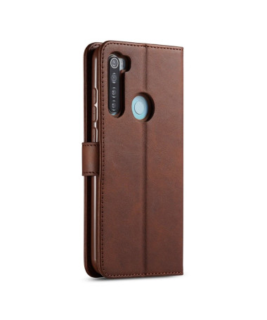 Étui Xiaomi Redmi Note 8T imitation cuir portefeuille