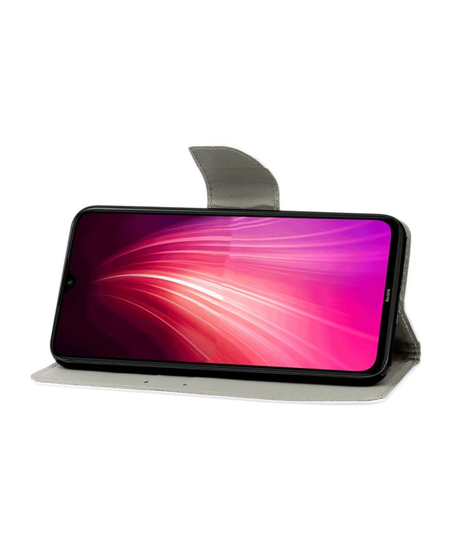 Housse Xiaomi Redmi Note 8 Pro Renard à lunettes