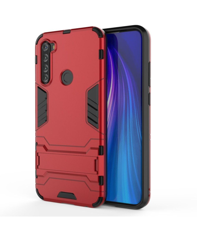 Coque Xiaomi Redmi Note 8T cool guard antichoc avec support intégré