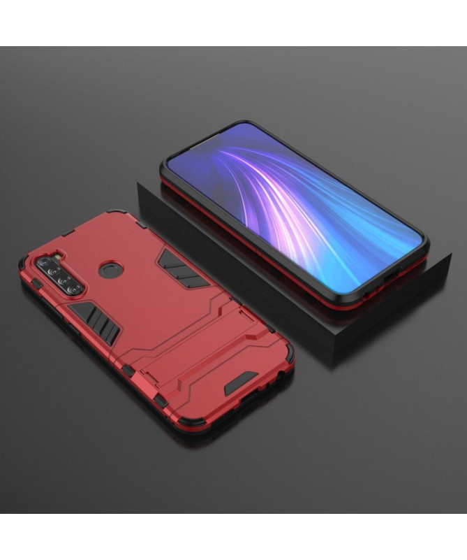 Coque Xiaomi Redmi Note 8T cool guard antichoc avec support intégré