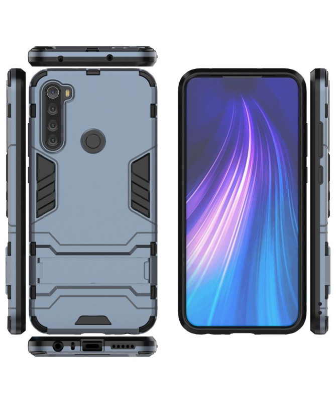 Coque Xiaomi Redmi Note 8T cool guard antichoc avec support intégré