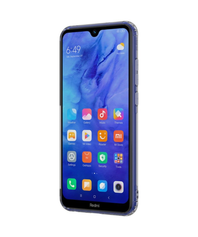 Coque Xiaomi Redmi Note 8T Nature Transparente en Gel