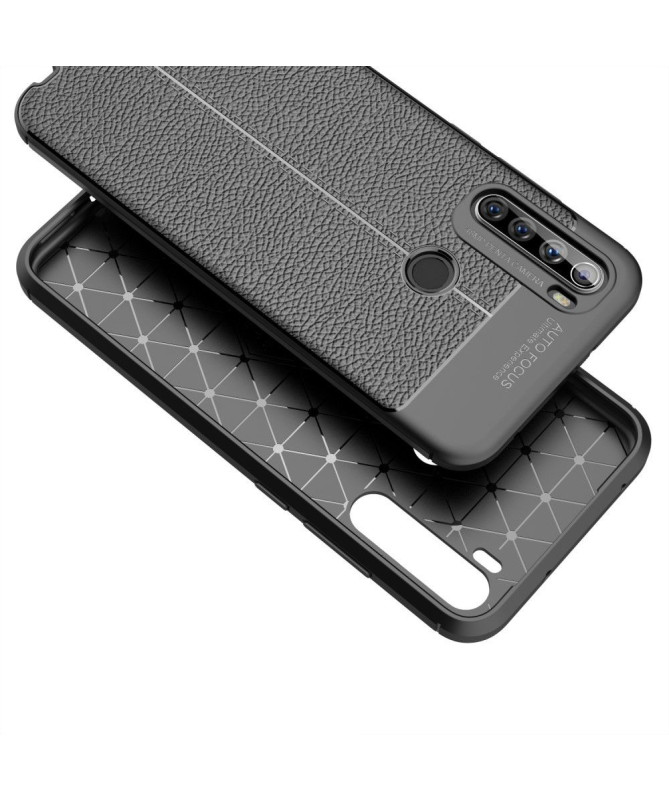 Coque Xiaomi Redmi Note 8T style cuir en gel