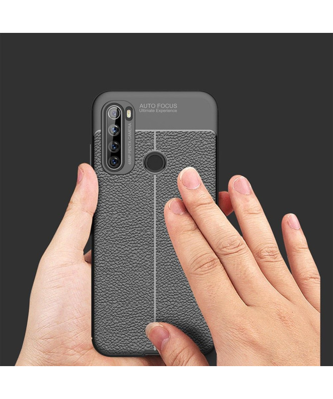 Coque Xiaomi Redmi Note 8T style cuir en gel