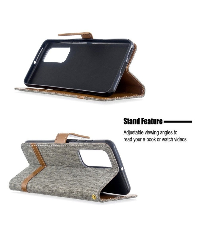 Housse Xiaomi Redmi A1 Tissu avec lanière