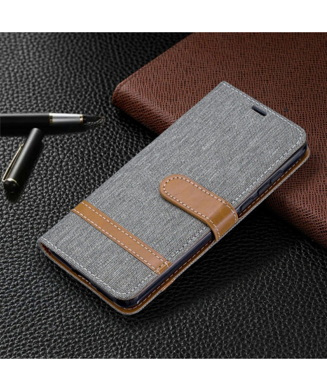 Housse Xiaomi Redmi A1 Tissu avec lanière