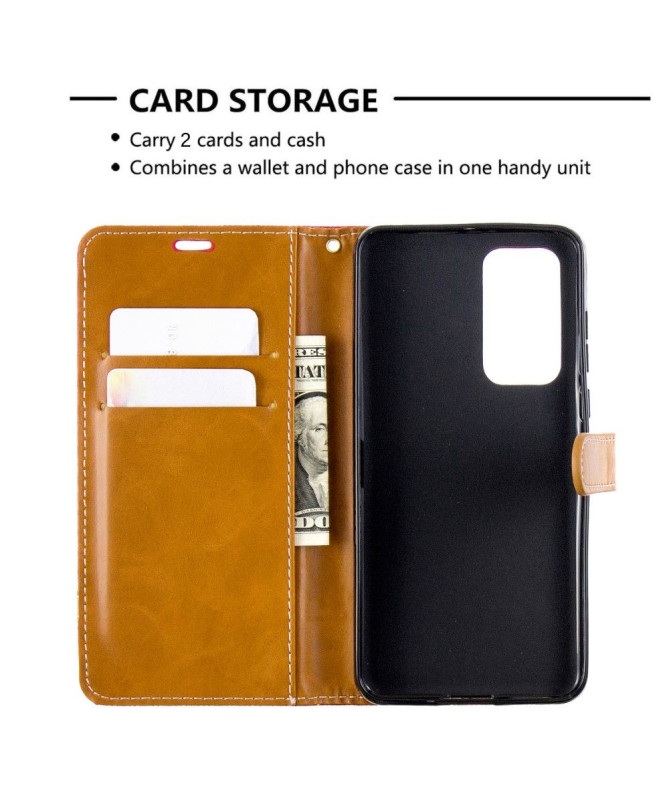 Housse Xiaomi Redmi A1 Tissu avec lanière