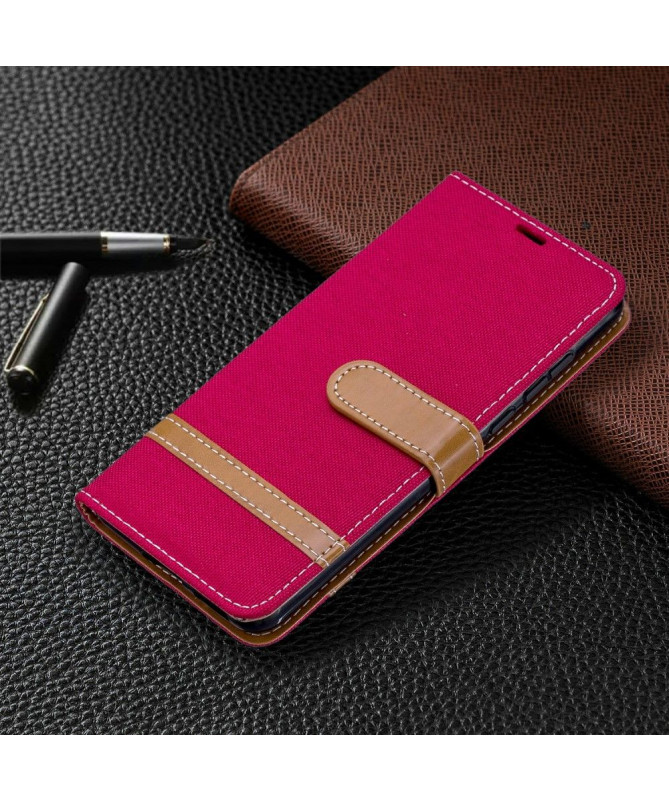 Housse Xiaomi Redmi A1 Tissu avec lanière