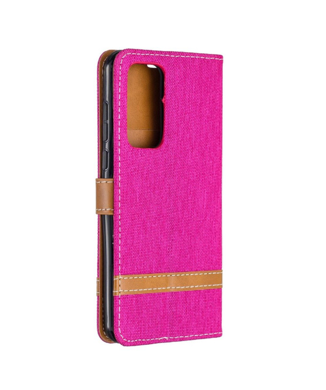 Housse Xiaomi Redmi A1 Tissu avec lanière