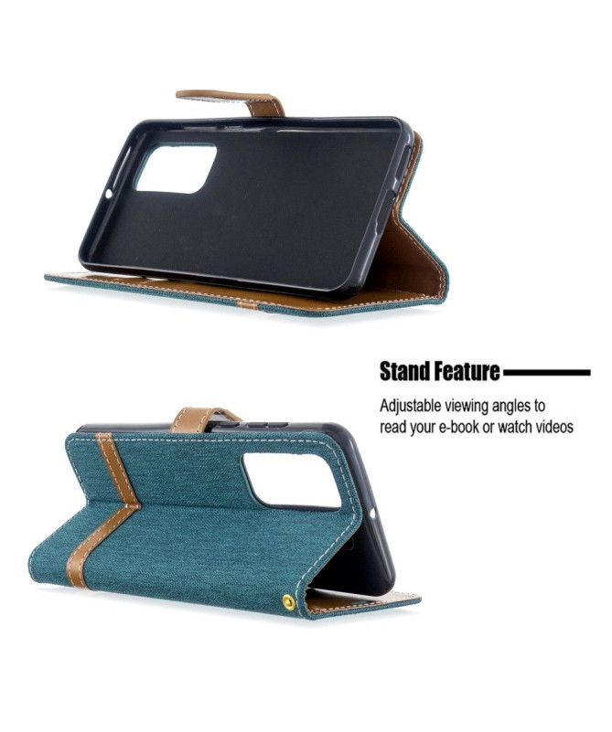 Housse Xiaomi Redmi A1 Tissu avec lanière