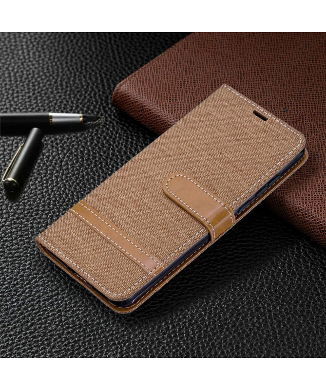 Housse Xiaomi Redmi A1 Tissu avec lanière