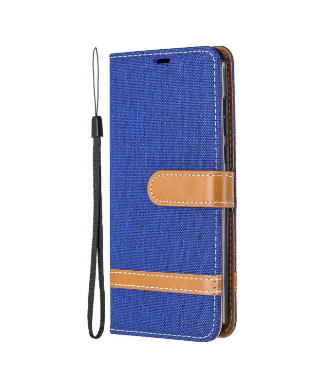 Housse Xiaomi Redmi A1 Tissu avec lanière