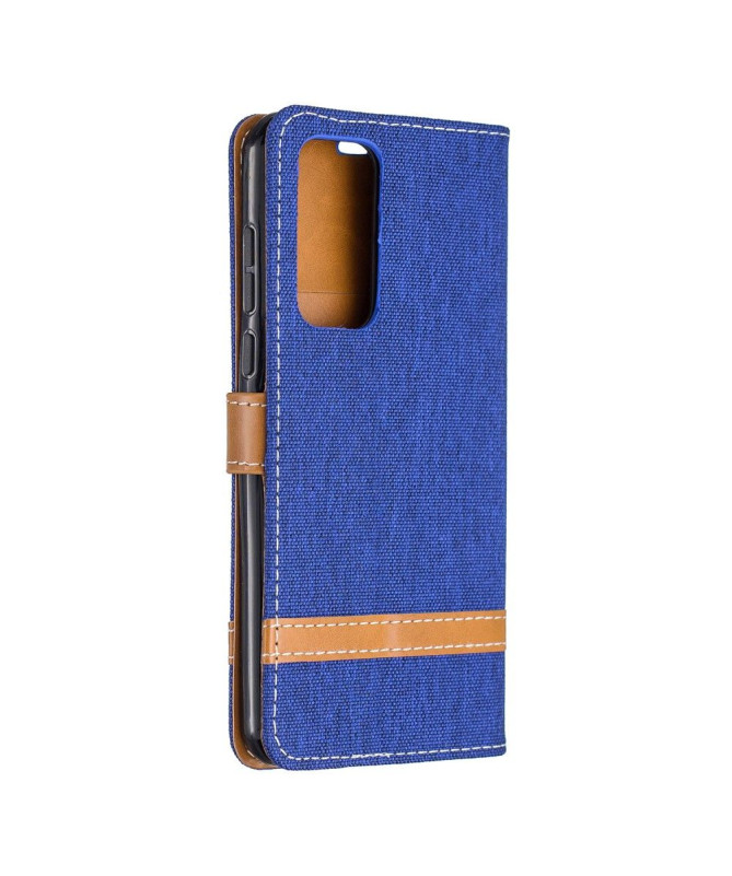 Housse Xiaomi Redmi A1 Tissu avec lanière