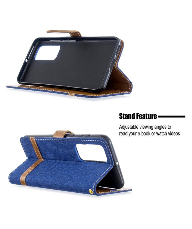 Housse Xiaomi Redmi A1 Tissu avec lanière