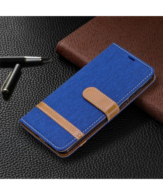 Housse Xiaomi Redmi A1 Tissu avec lanière