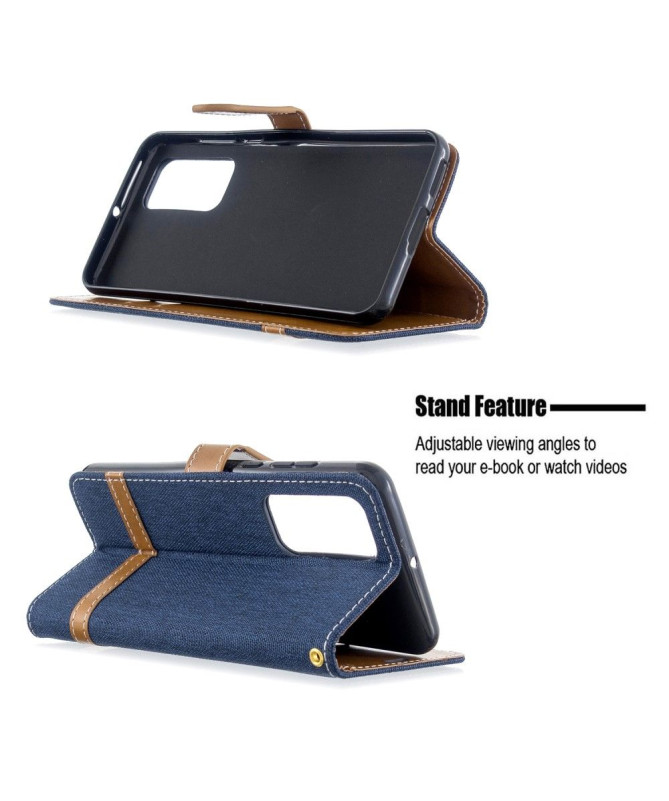 Housse Xiaomi Redmi A1 Tissu avec lanière