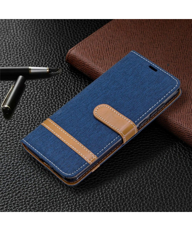 Housse Xiaomi Redmi A1 Tissu avec lanière