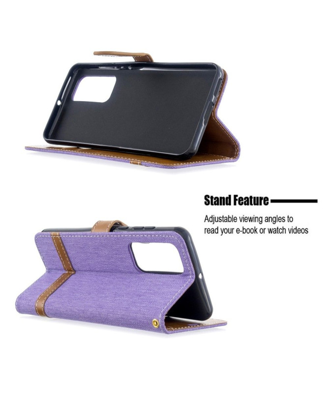 Housse Xiaomi Redmi A1 Tissu avec lanière