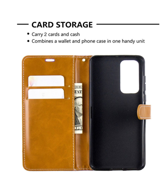 Housse Xiaomi Redmi A1 Tissu avec lanière