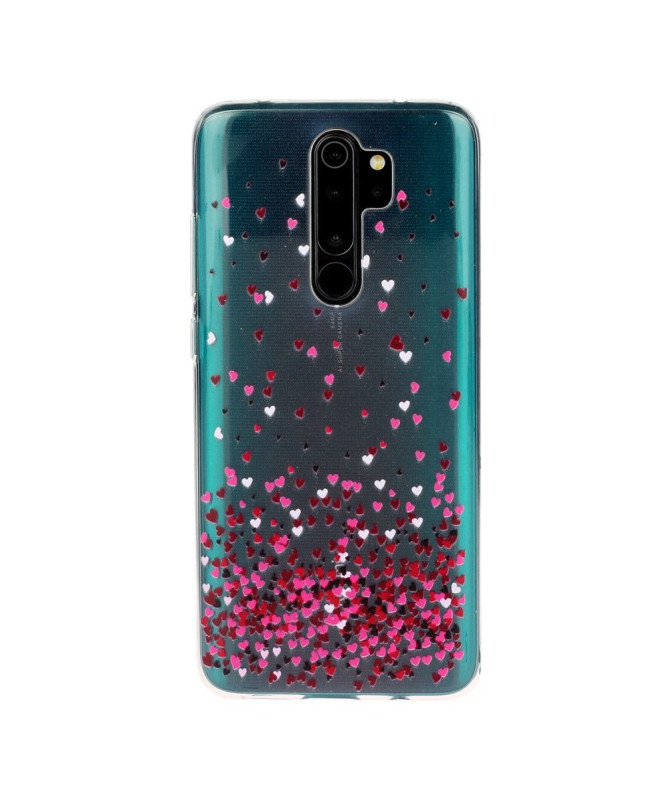 Coque Xiaomi Redmi Note 8 Pro multiples coeurs