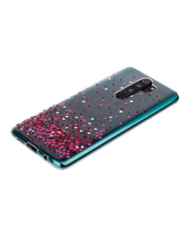 Coque Xiaomi Redmi Note 8 Pro multiples coeurs