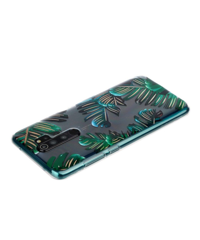 Coque Xiaomi Redmi Note 8 Pro feuilles vertes