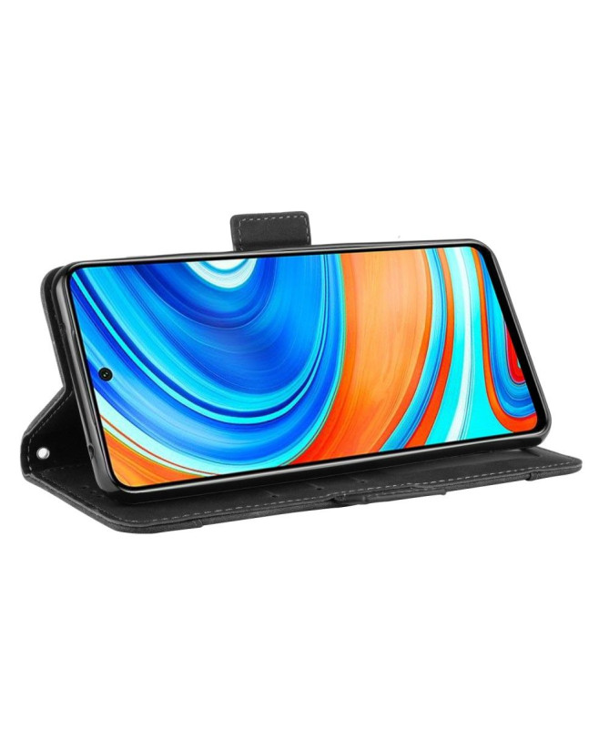 Housse Xiaomi Redmi Note 9S effet cuir avec porte cartes