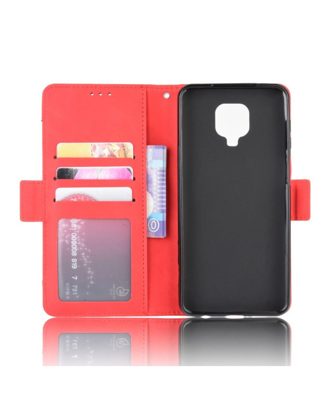 Housse Xiaomi Redmi Note 9S effet cuir avec porte cartes