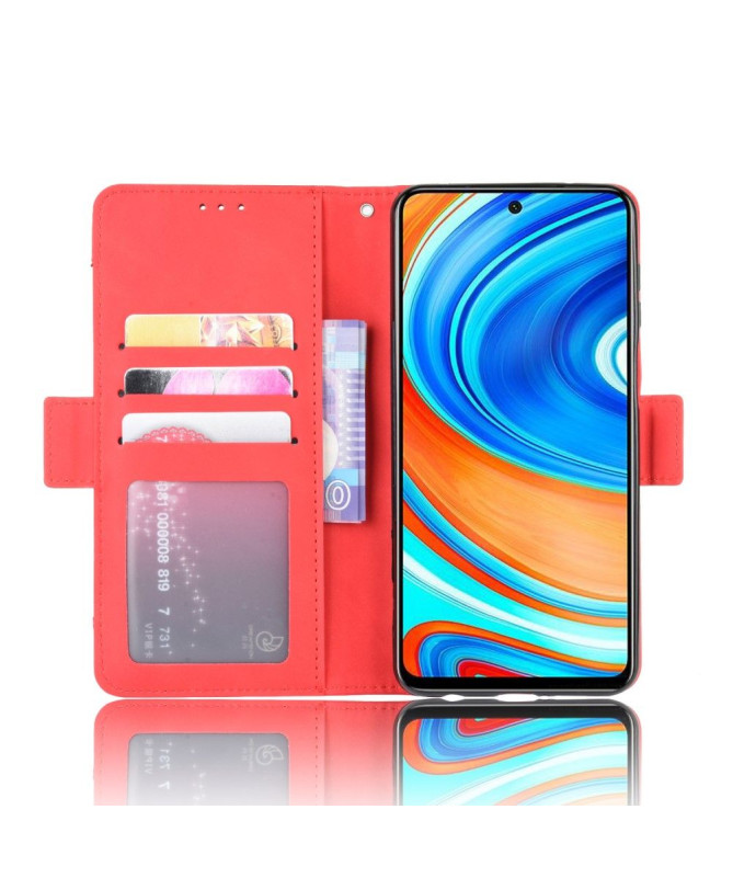 Housse Xiaomi Redmi Note 9S effet cuir avec porte cartes